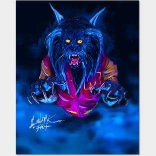 Thriller werewolf Posters and Art